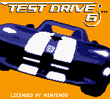 Test Drive - 6 Title Screen
